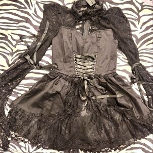 Women's M Black Lace dress